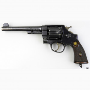 Revolver Smith & Wesson mod. Mark I Hand Ejector 1nd Model TRIPLE LOCK cal. 455 matr. 12687
