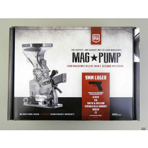 MAG PUMP PISTOL CARICA CARICATORI BIFILARI CAL. 9 MM