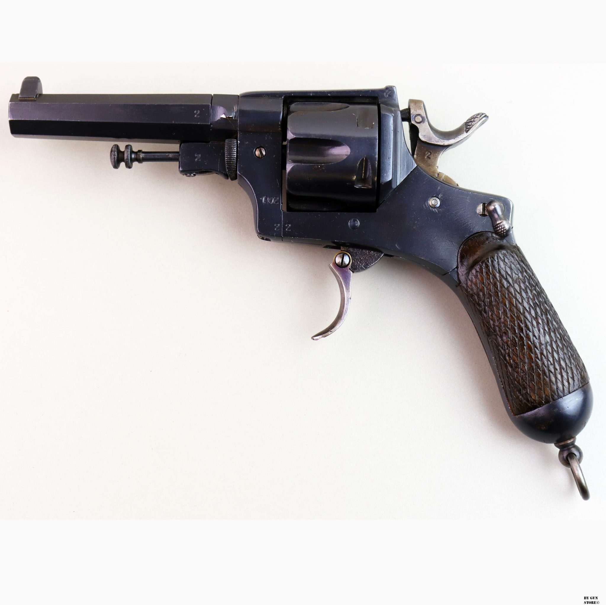 REVOLVER ANTICO BODEO MOD. 1889 CAL. 10.4 MATR. AG9525 - Gun Store Bunker