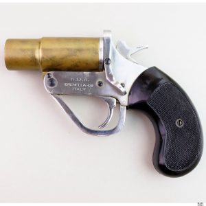 Pistola lanciarazzi K.O.A. mod. Very cal. 4 matr. 37