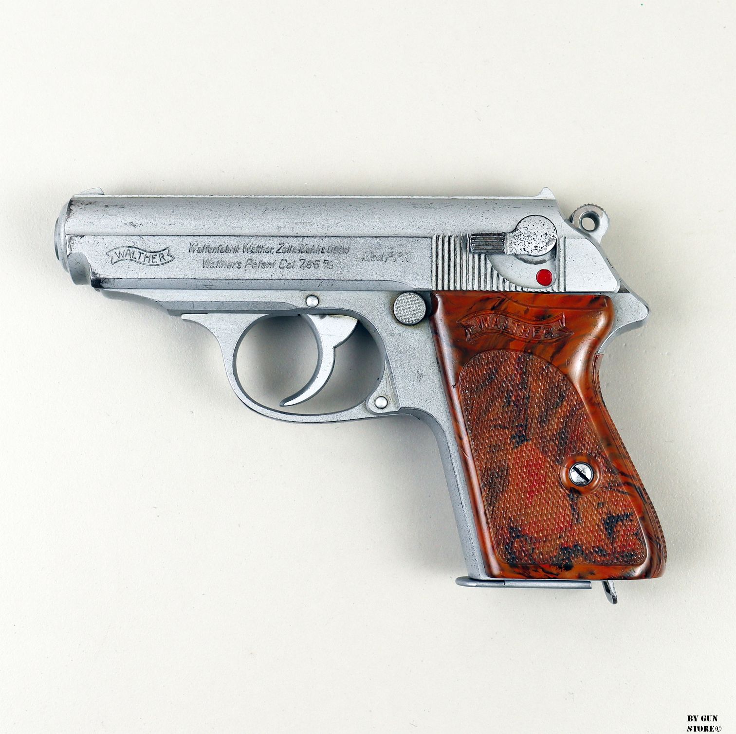 Pistola Walther Zella Mehlis mod. PPK "Verchromt" cal. 7,65 matr. 909158