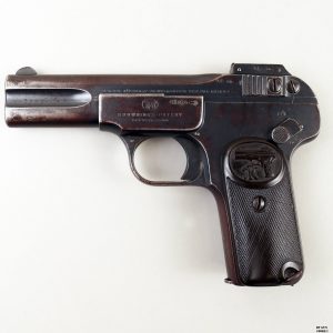 PISTOLA F.N. BROWNING MOD. 1900 CAL. 7,65 MM MATR. 481064