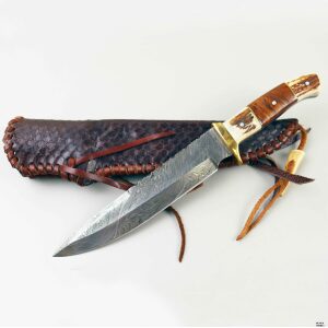 Coltello Manuel mod. Croc lama damasco inox