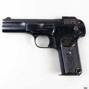 PISTOLA F.N. BROWNING MOD. 1900 CAL. 7,65 MM MATR. 124118