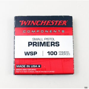 Inneschi Winchester Primers Small Pistol WSP for standard pistol loads
