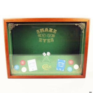 Revolver Colt Python Snake Eyes Vetrina - Colt Python Snake Eyes Display Case