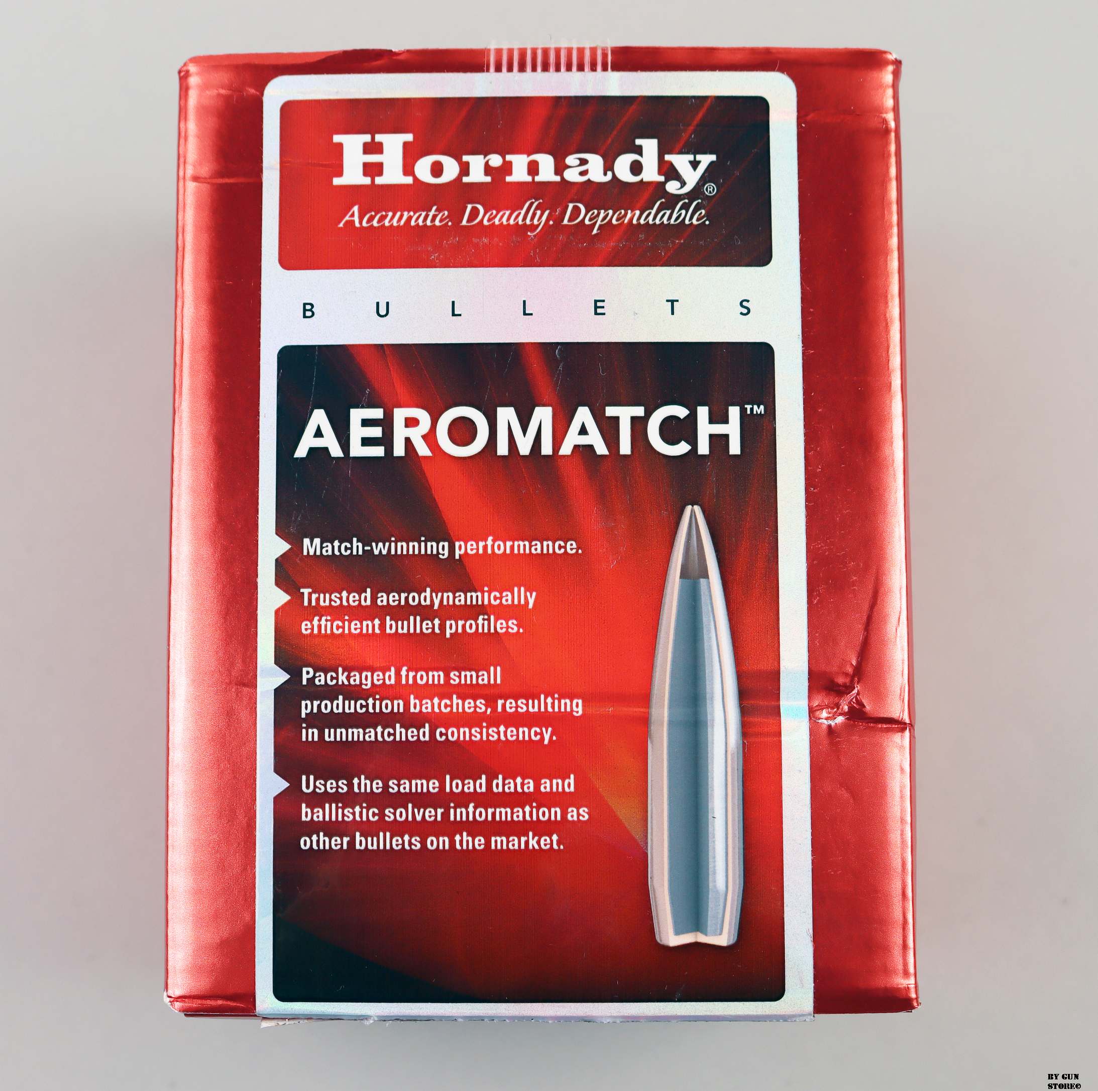 Palle Hornady Aeromatch cal. 30 - 168 GR HPBT Profile