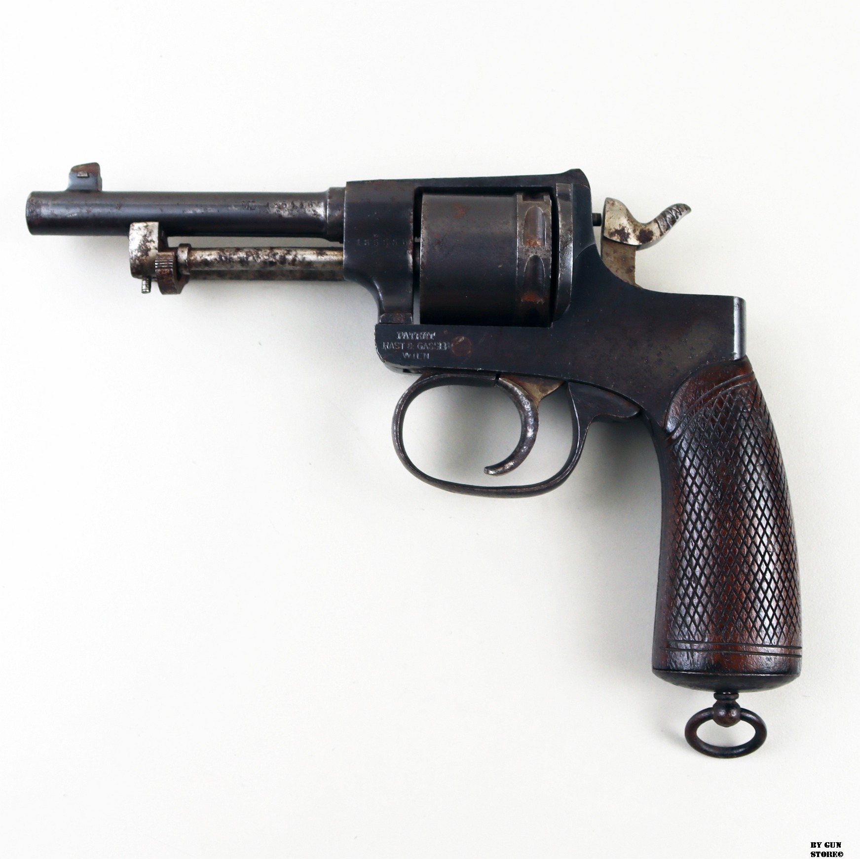 REVOLVER RAST & GASSER mod. 1898 cal. 8 gasser matr. 185586