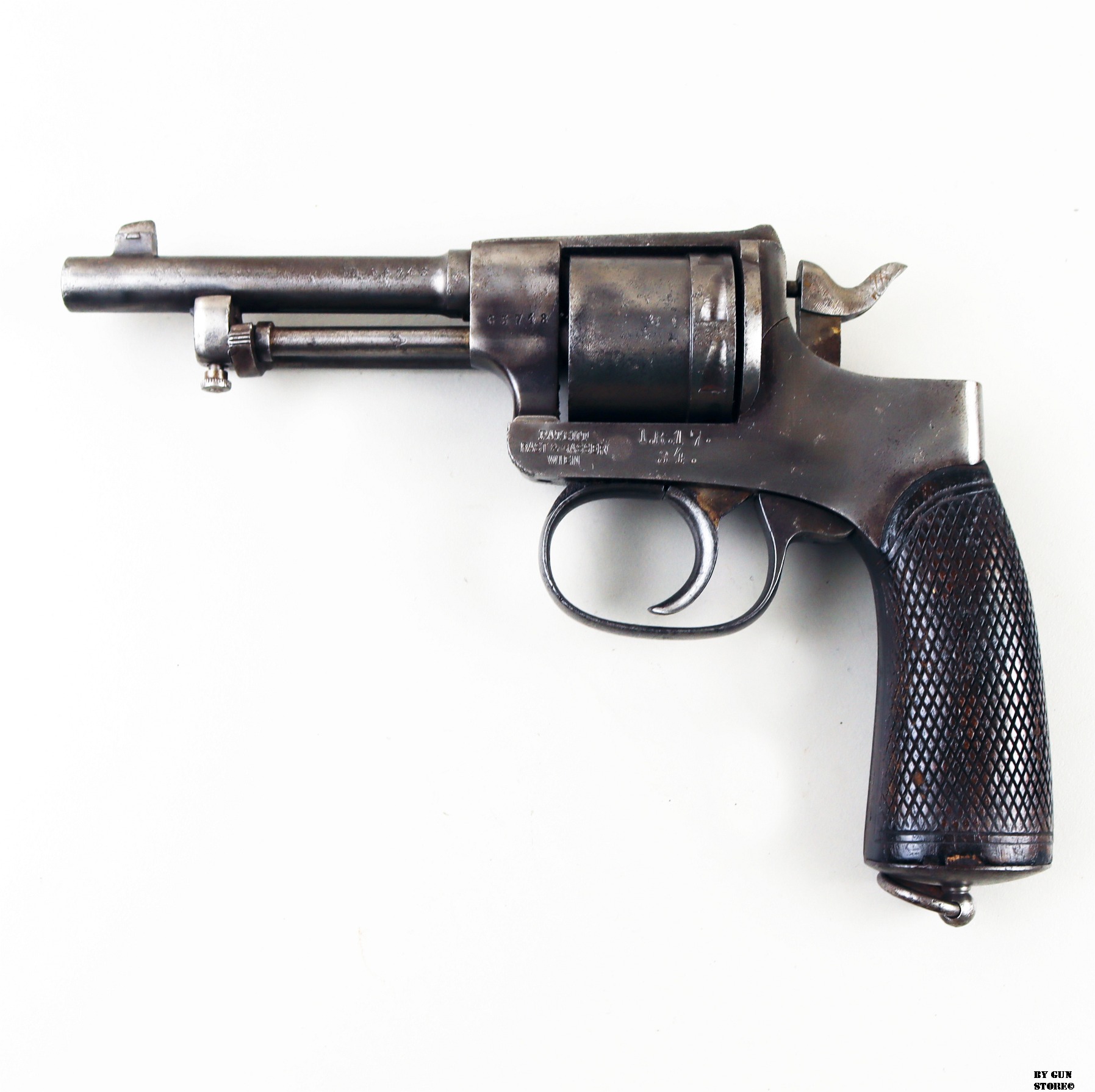 REVOLVER RAST & GASSER mod. 1898 cal. 8 gasser matr. 65743