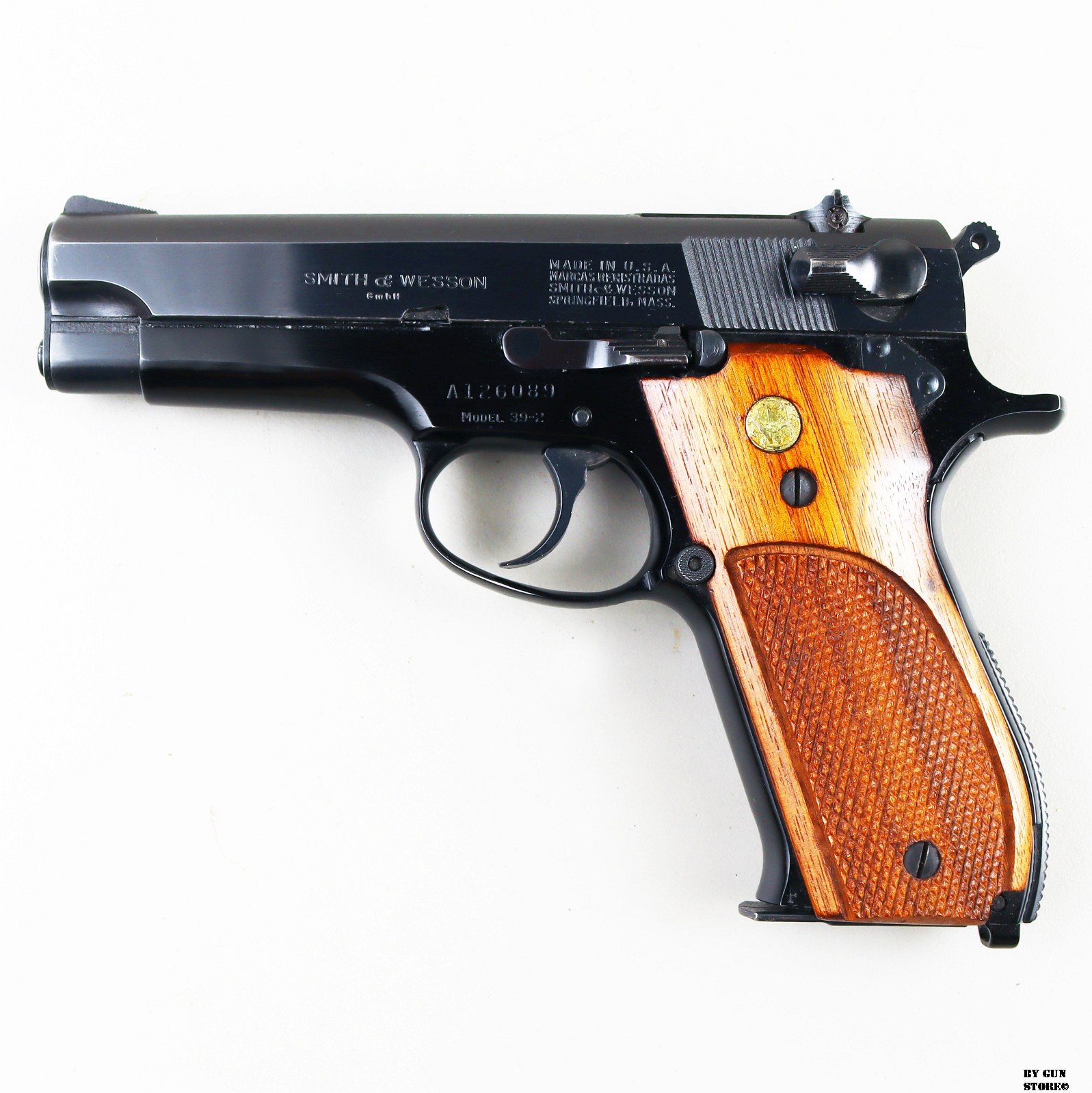 Pistola Smith & Wesson mod. 39-2 cal. 7,65 para matr. A126089