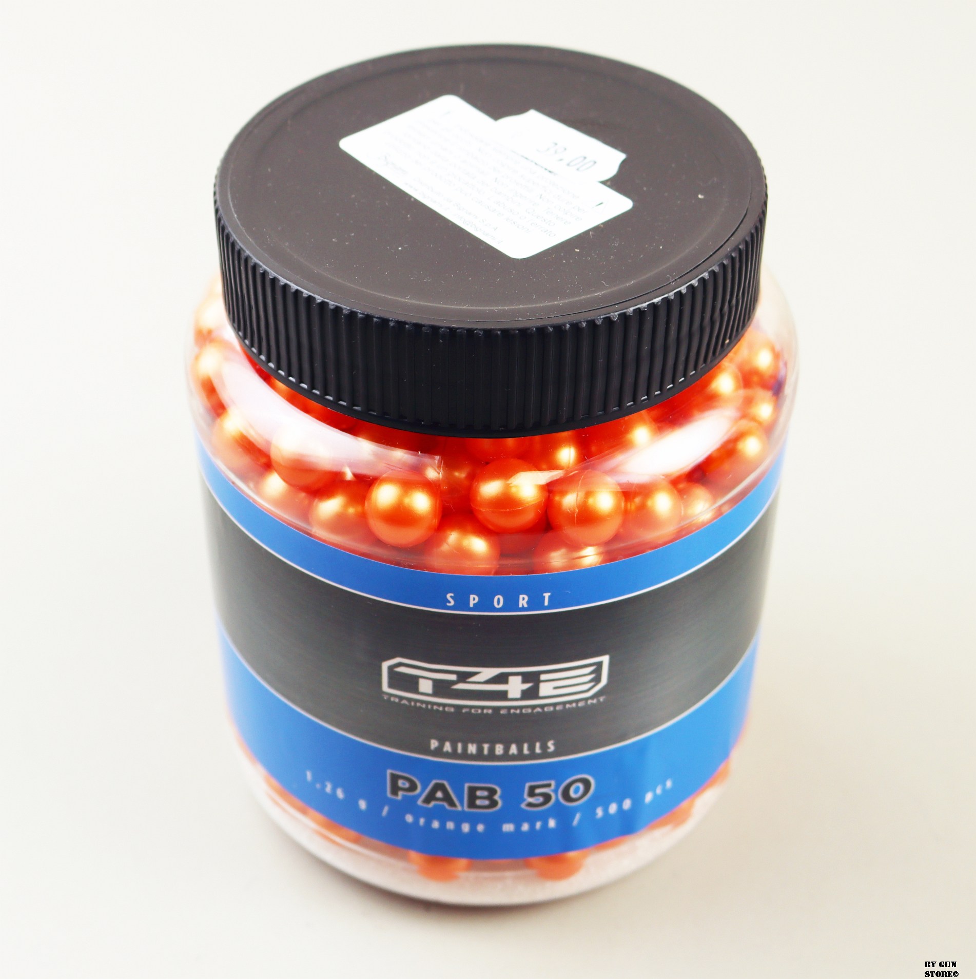 Umarex T4E Paintball PAB 50 calibro 50 1.26gr marcatore arancione
