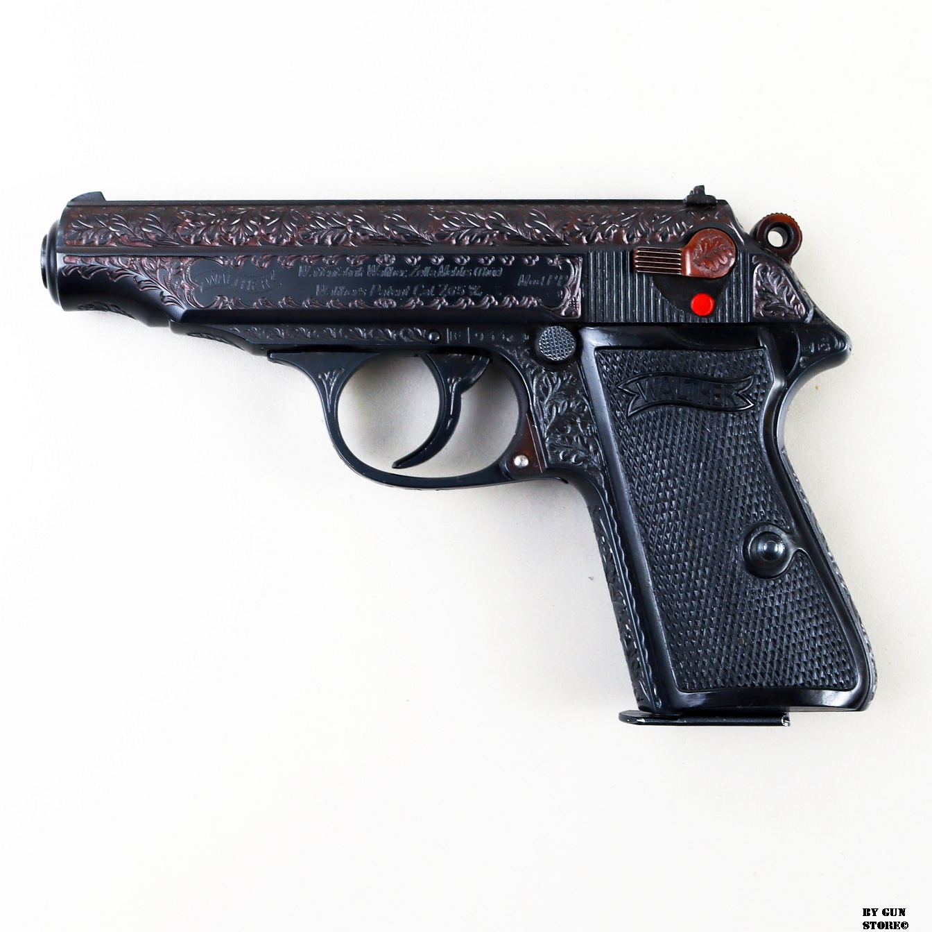 Pistola Walther Zella mod. PP "Engraved Luxus" cal. 7,65 matr. 967068
