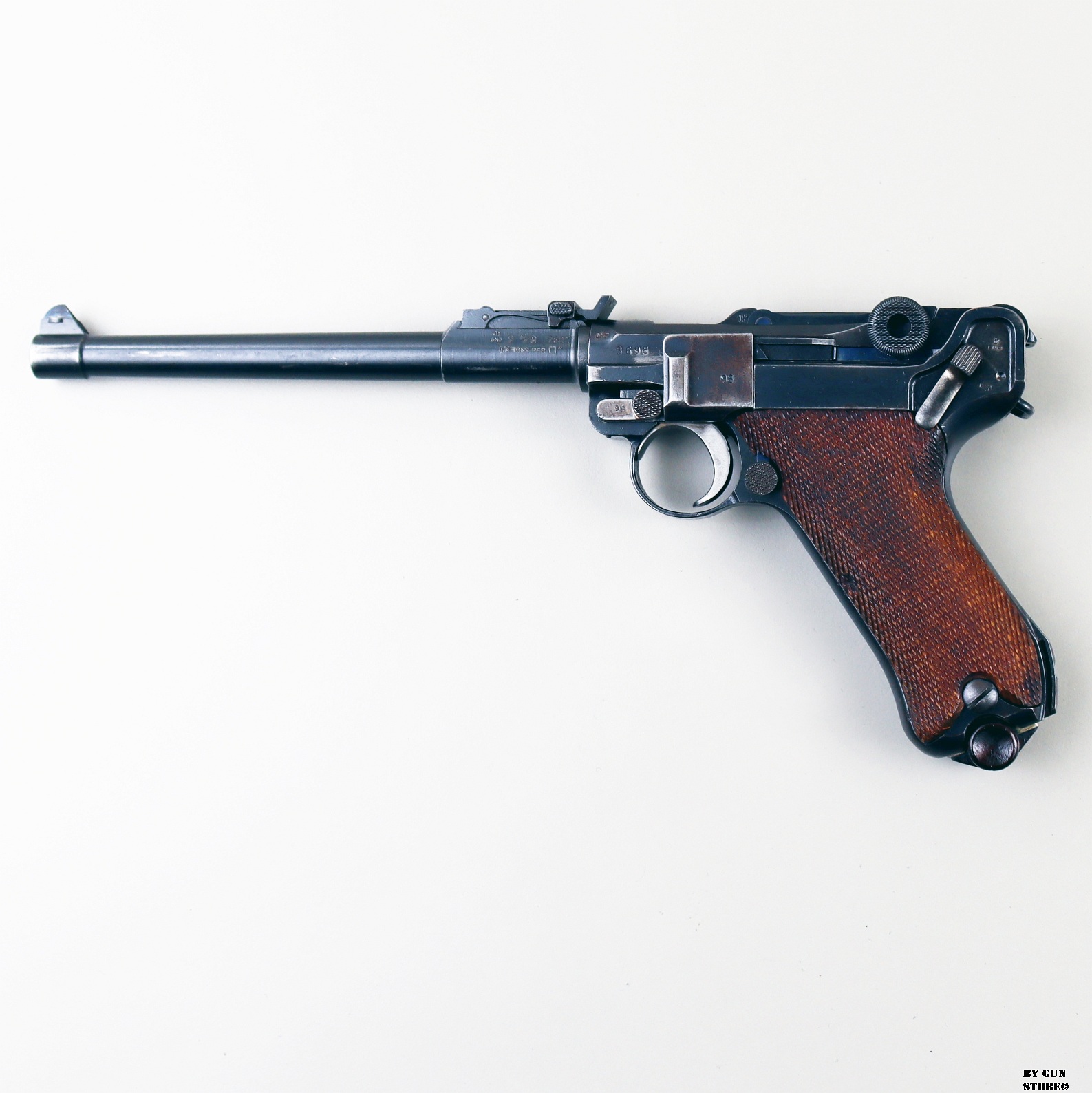 Pistola DWM mod. LP08 cal. 9x19 para matr. 3698