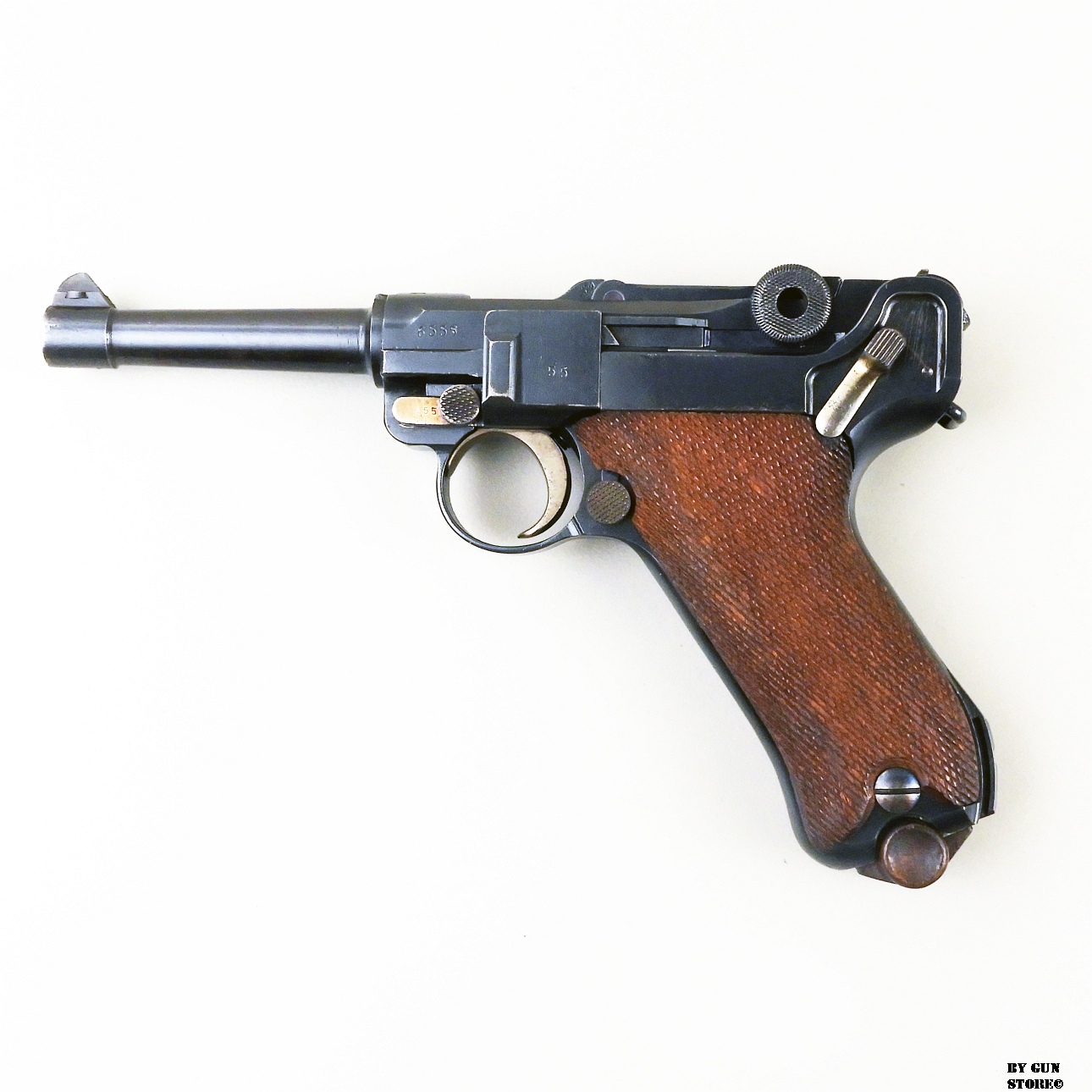 Pistola DWM mod. P08 "Double Date" cal. 9x19 para matr. 6555