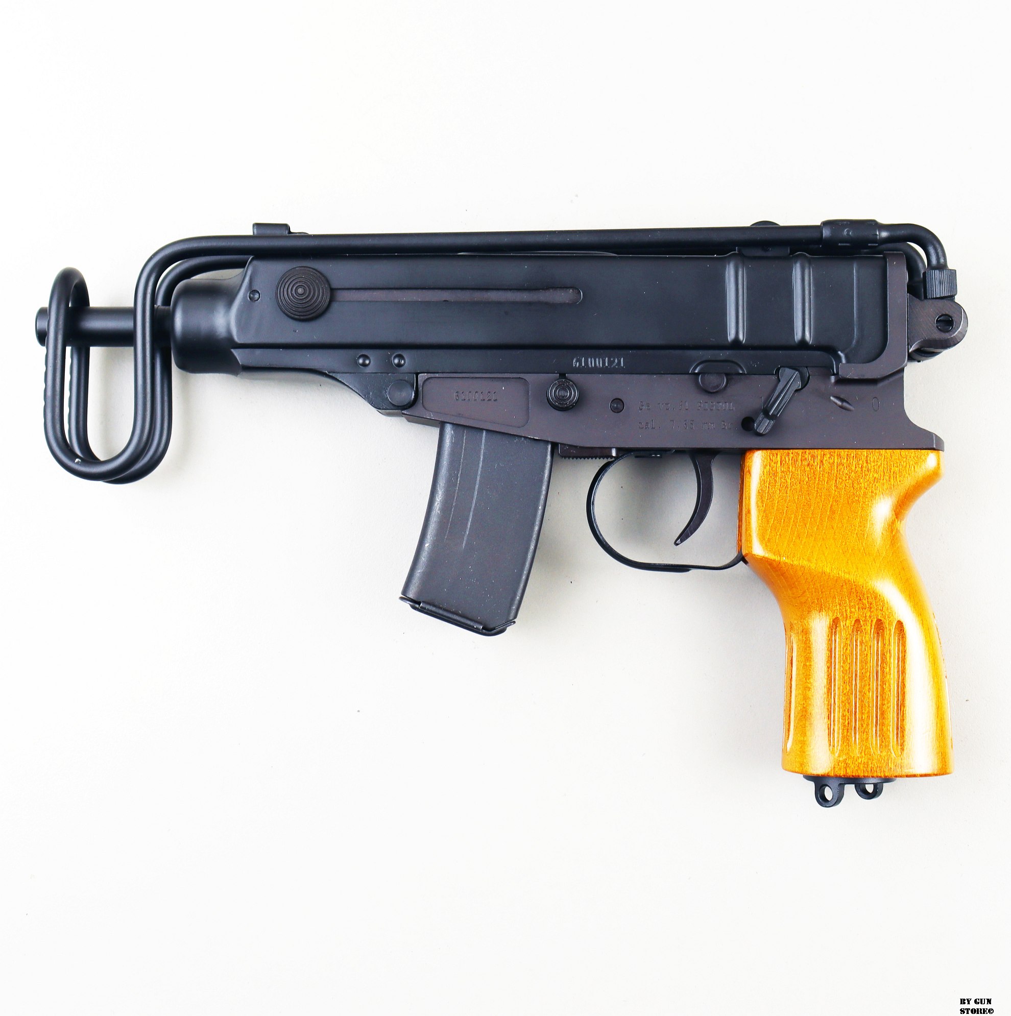 Pistola Czech Small Arms mod. VZ.61 “SKORPION” Cal 7,65 Br. matr. 6100121