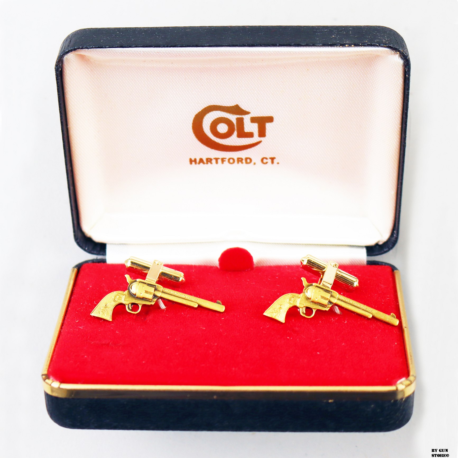 Gemelli Colt Single Action Army .45 VINTAGE colore oro