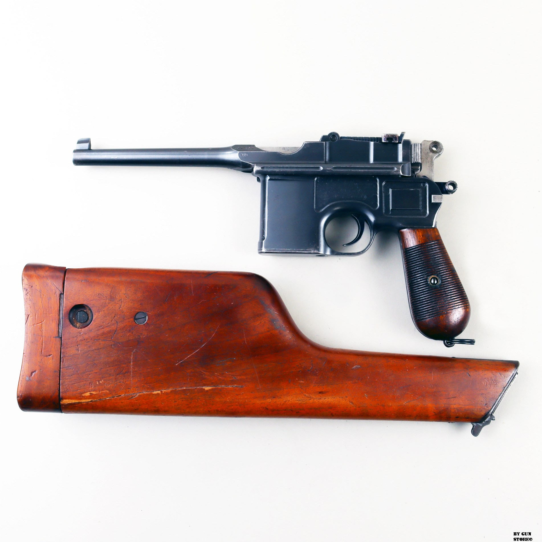 Pistola Mauser mod. C96 cal. 7,63 mm matr. 197487