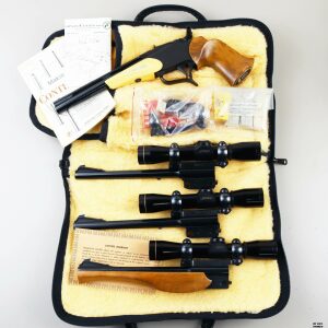 Pistola Thompson mod. Contender cal. 357 - Mag. 256 W.M. - 22 Rem Jet - 22 Hornet matr. 57108