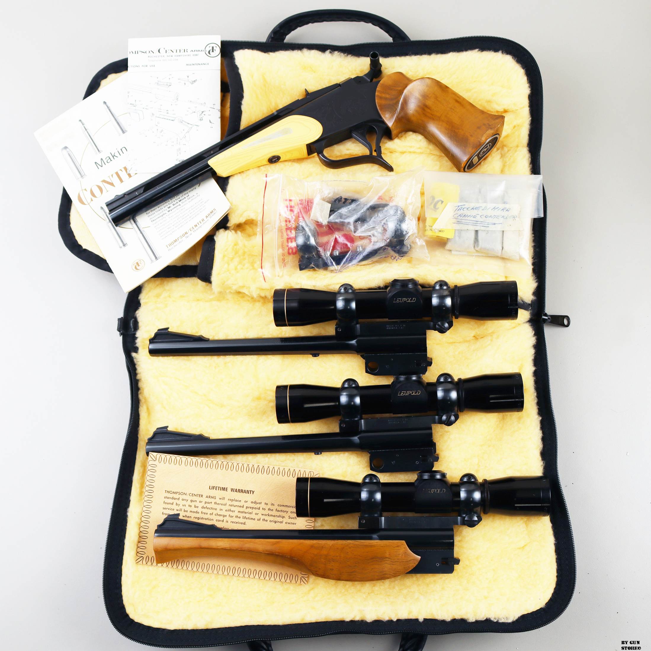 Pistola Thompson mod. Contender cal. 357 - Mag. 256 W.M. - 22 Rem Jet - 22 Hornet matr. 57108