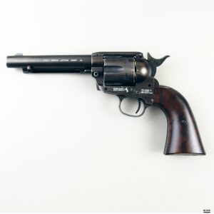 UMAREX COLT PISTOLA/REVOLVER SAA 45 PEACEMAKER CO2 BB ANTICHIZZATA -7,5J CAL. 4,5 C.N. 638